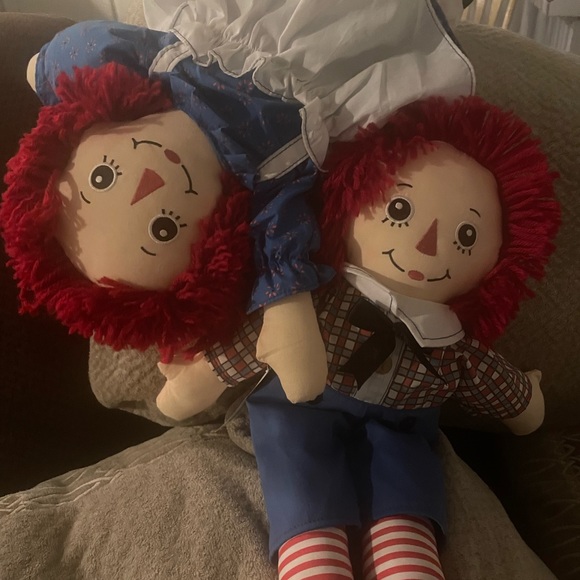 Raggedy Ann & Andy Cuddle set - Picture 2 of 4